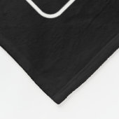 魔女ブッククラブブックレトロハロウィンブラックキャット フリースブランケット (角)