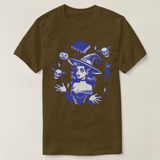 魔女ブッククラブ Tシャツ (デザイン正面)