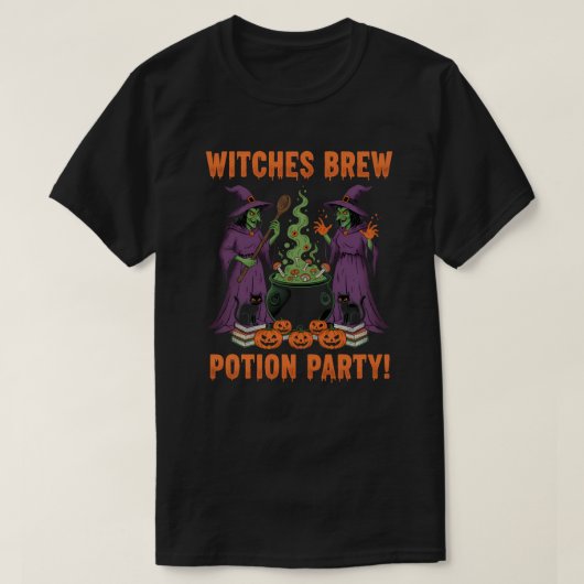 魔女ブリューポーションパーティー Tシャツ (デザイン正面)