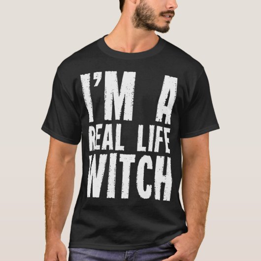 魔女ブ実在ロム魔女魔魔女の魔女 Tシャツ (正面)