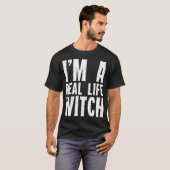 魔女ブ実在ロム魔女魔魔女の魔女 Tシャツ (正面フル)
