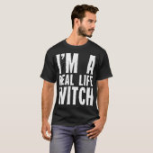 魔女ブ実在ロム魔女魔魔女の魔女 Tシャツ (正面フル)