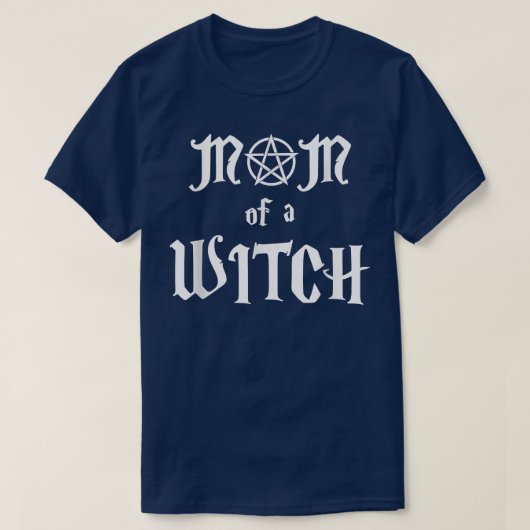 魔女ペンタグラムの母 Tシャツ (デザイン正面)