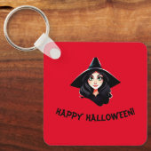魔女ポートレート キーホルダー (正面)
