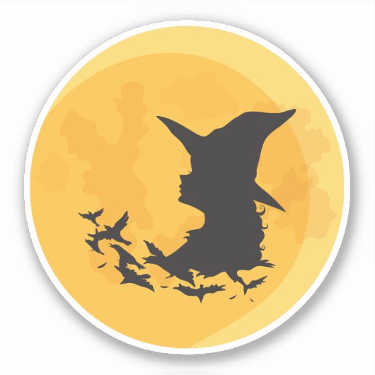 魔女ムーン シール (正面)