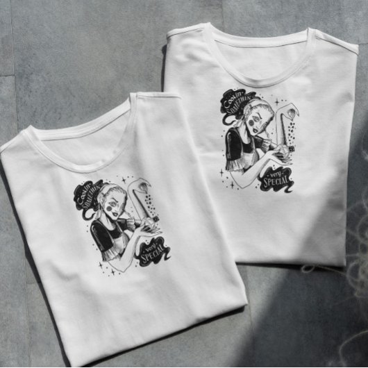 魔女モダン薬 Tシャツ