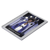 魔女モダン ノートブック (左側)