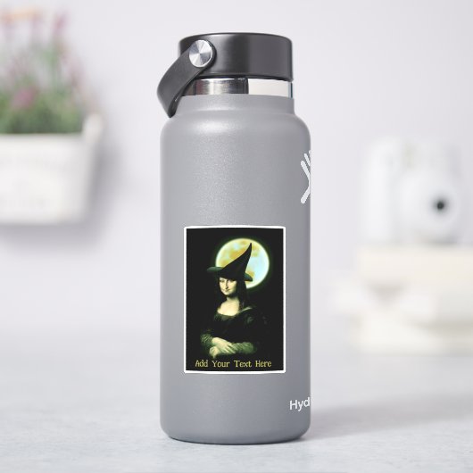 魔女モナリサハロウィーン シール (HydroFlask)