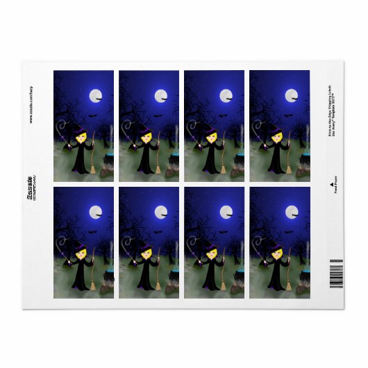 魔女ラベル ラベル (フルシート)