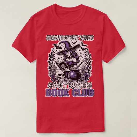 魔女リーダブックク不気味ラブの季節2 Tシャツ (デザイン正面)