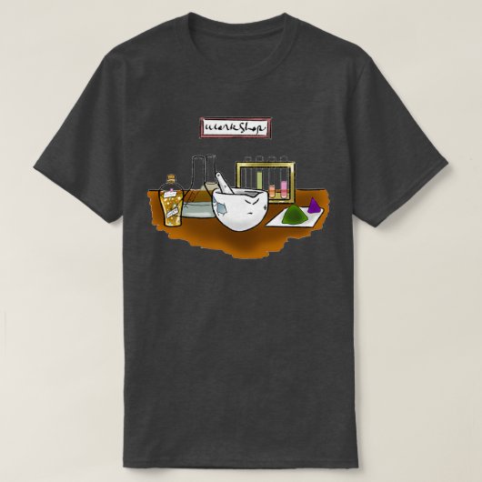 魔女ワークショップ Tシャツ (デザイン正面)
