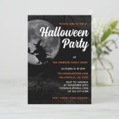 魔女不気味とスパイダーハローウィンパーティ 招待状 (スタンド正面)