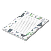 魔女不気味模様 ノートパッド (回転)