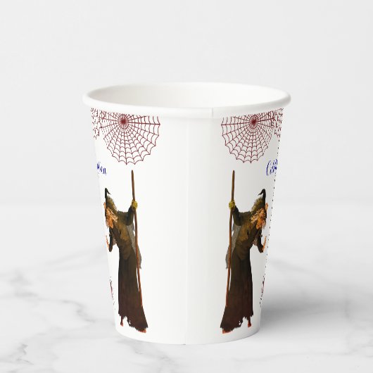 魔女不気味 紙コップ (右)