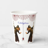 魔女不気味 紙コップ (正面)