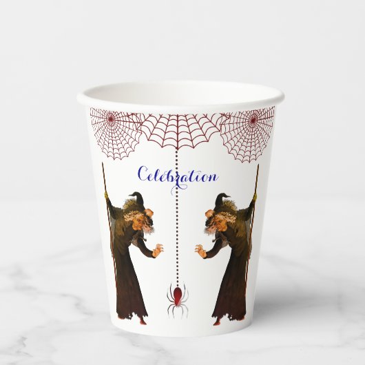 魔女不気味 紙コップ (正面)