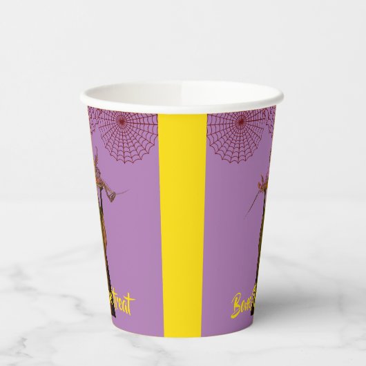 魔女不気味 紙コップ (左)