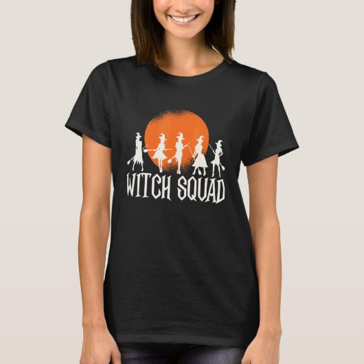魔女分隊ウィッチ不気味 Tシャツ (正面)
