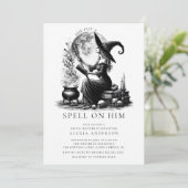 魔女呪文ブライダルシャワー 招待状 (スタンド正面)
