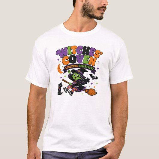 魔女団アスレチック部 Tシャツ (正面)