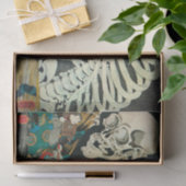 魔女国芳の手による骸骨 薄葉紙 (ギフト)