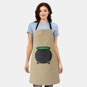 魔女大釜 エプロン (着用した状態)