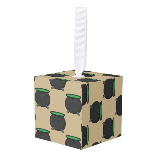 魔女大釜 キューブオーナメント (正面アングル)