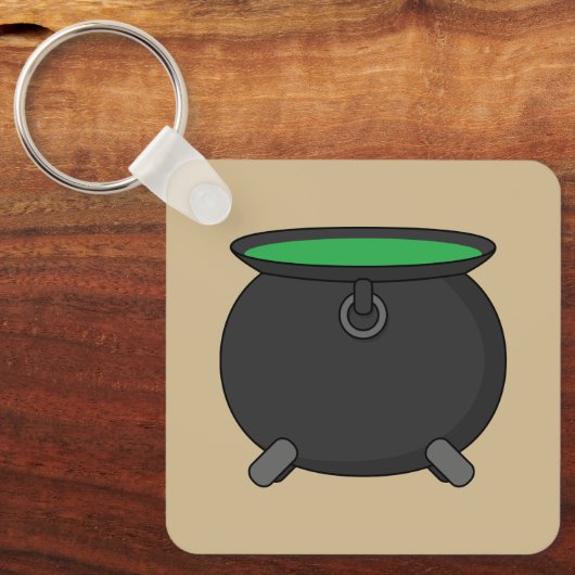 魔女大釜 キーホルダー (正面)
