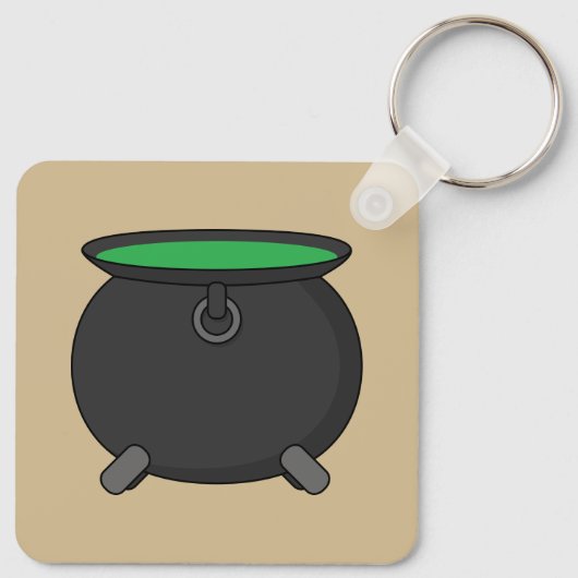 魔女大釜 キーホルダー (裏面)