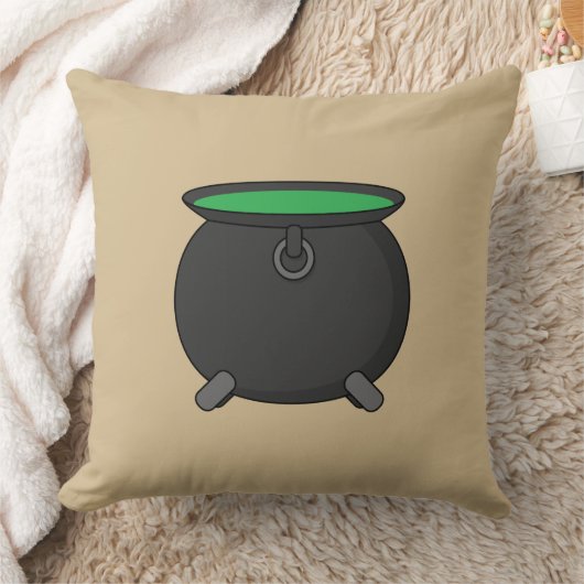 魔女大釜 クッション (ブランケット)