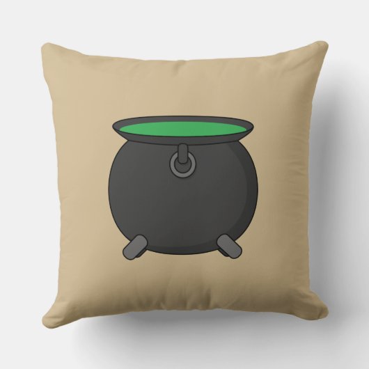 魔女大釜 クッション (裏面)