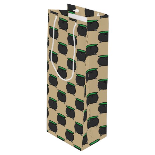 魔女大釜 ワインギフトバッグ (正面アングル)