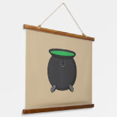 魔女大釜 吊り下げ型タペストリー (傾斜あり)