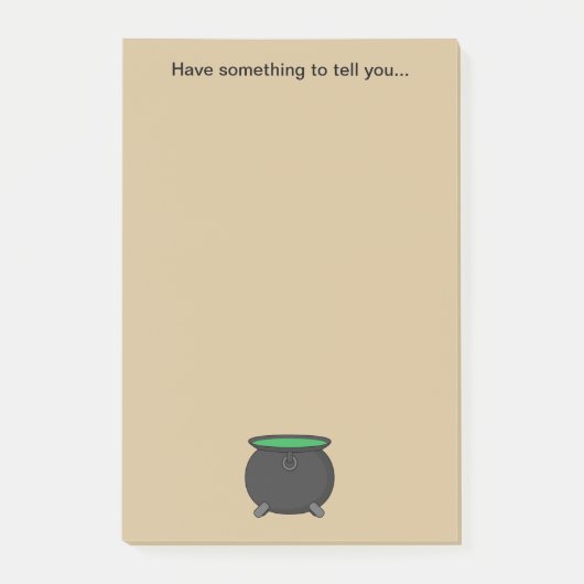 魔女大釜 |追加文字 ポストイット (正面)