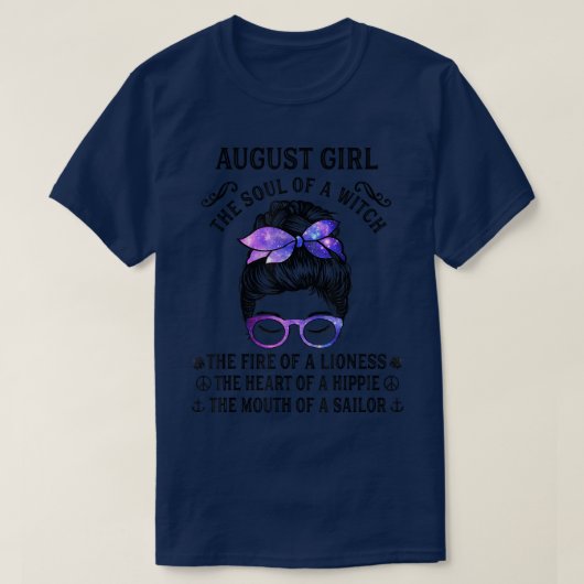 魔女威厳があるの魂が獅子の火 Tシャツ (デザイン正面)