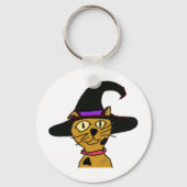 魔女子猫 キーホルダー (正面)