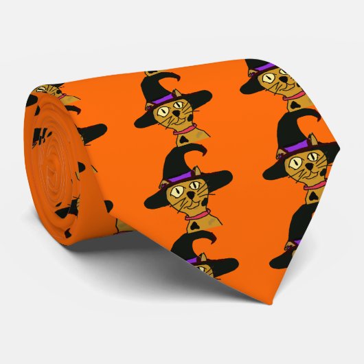 魔女子猫 ネクタイ (ロール)
