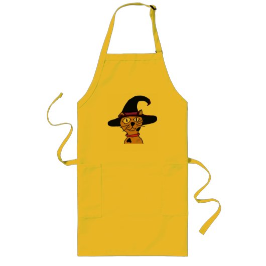 魔女子猫 ロングエプロン (正面)