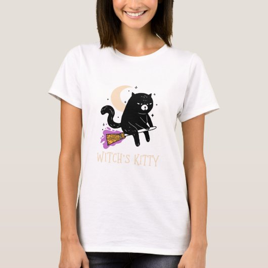 魔女子猫 Tシャツ (正面)