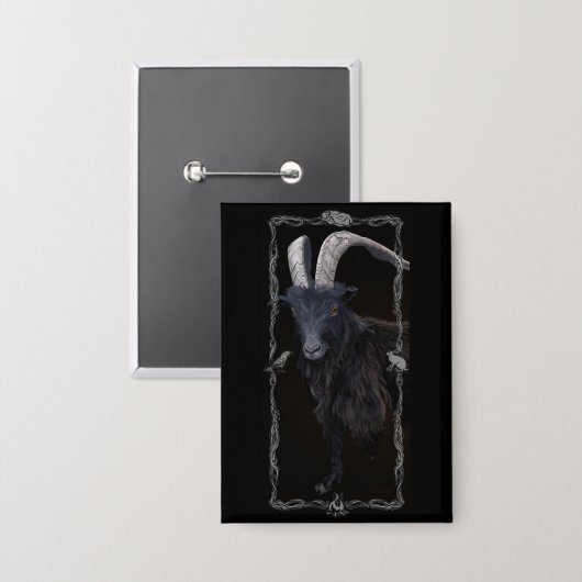 魔女安息日 缶バッジ (正面/裏面)