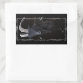 魔女安息日 長方形シール (バッグ)