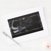 魔女安息日 長方形シール (封筒)