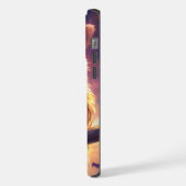 魔女帽をかぶったかわいいフクロウ iPhoneケース (左側面)