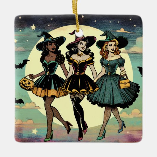 魔女最高の セラミックオーナメント (正面)