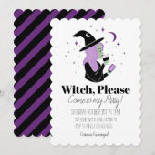 魔女来よパーティー 招待状 (正面/裏面)