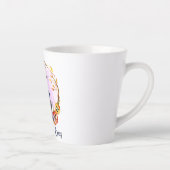 魔女熱狂する カフェラテマグ (右)
