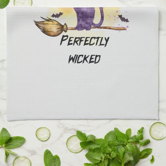 魔女熱狂する キッチンタオル (折り畳み)