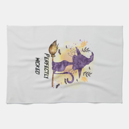 魔女熱狂する キッチンタオル (横)