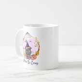 魔女熱狂する コーヒーマグカップ (正面左)