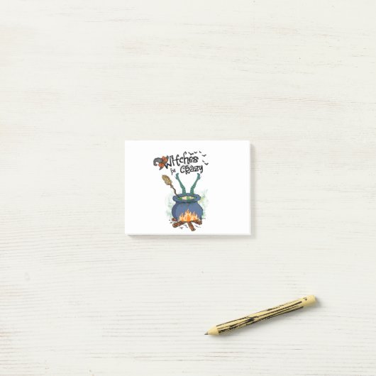 魔女熱狂する ポストイット (デスク上)